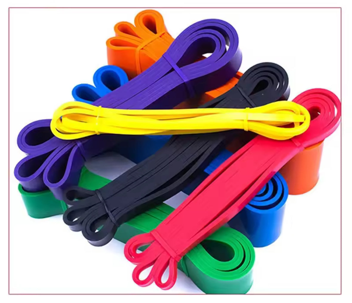 Set of resistance bands – durable, multi-level strength bands for strength training
