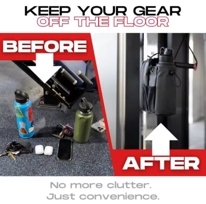 Magnetic Gym Storage Pouch – Keep Your Essentials Right Where You Need Them